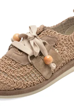 Pantofi EPICA gri, 3432613, din material textil imagine