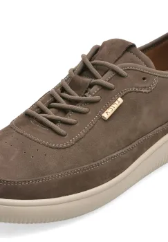 Pantofi EPICA gri, 52205, din piele naturala imagine