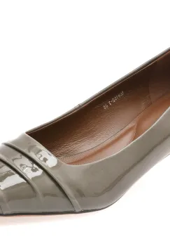 Pantofi EPICA gri, 9152, din piele naturala lacuita imagine