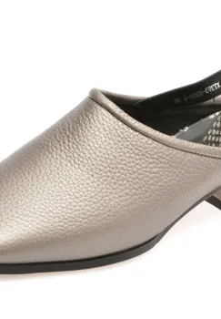 Pantofi EPICA gri, XT393, din piele naturala imagine