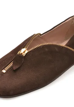 Pantofi EPICA maro, 1101416, din piele intoarsa imagine