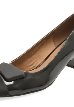 Pantofi EPICA negri, 4F5678, din piele naturala lacuita imagine