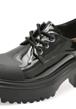 Pantofi EPICA negri, 7978, din piele naturala lacuita imagine