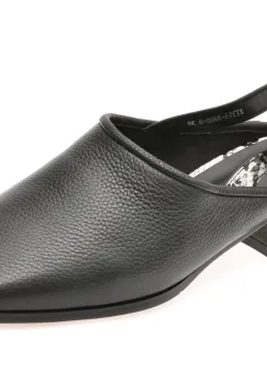 Pantofi EPICA negri, XT393, din piele naturala imagine