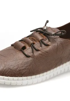 Pantofi EVIDA maro, EV2901, din piele naturala imagine