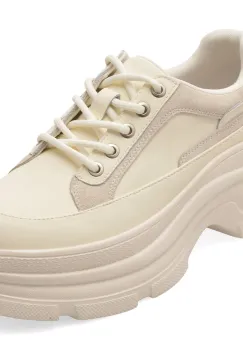 Pantofi FLAVIA PASSINI albi, 2223, din piele naturala imagine