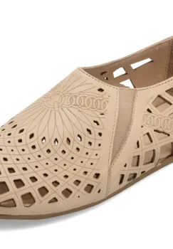 Pantofi FLAVIA PASSINI bej, 1171, din piele naturala imagine