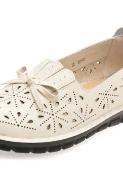 Pantofi FLAVIA PASSINI bej, 525, din piele naturala imagine