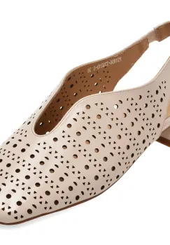 Pantofi FLAVIA PASSINI bej, PS1856, din piele naturala lacuita imagine