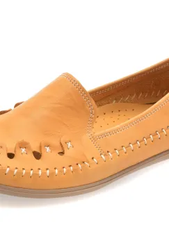 Pantofi FLAVIA PASSINI galbeni, 429, din piele naturala imagine