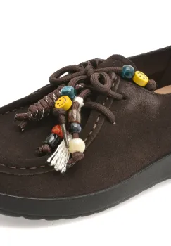 Pantofi FLAVIA PASSINI maro, 9201, din piele intoarsa imagine