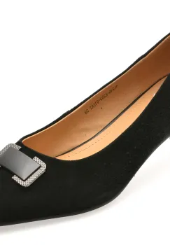 Pantofi FLAVIA PASSINI negri, 4L248, din piele intoarsa imagine