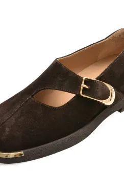 Pantofi GRYXX maro, 022Y707, din piele intoarsa imagine