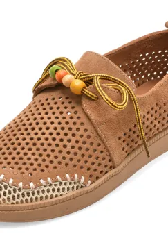 Pantofi GRYXX maro, 1393405, din piele intoarsa imagine