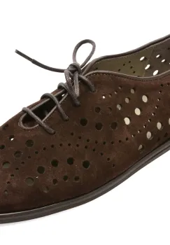 Pantofi GRYXX maro, 16055, din piele intoarsa imagine