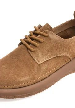 Pantofi GRYXX maro, 3522, din piele intoarsa imagine