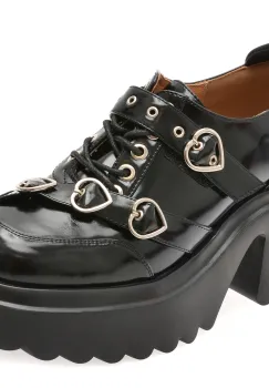 Pantofi GRYXX negri, 25011, din piele naturala imagine