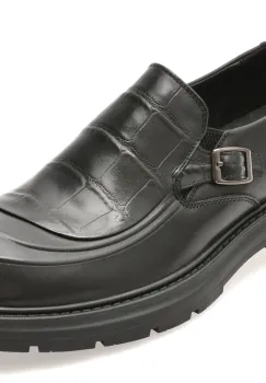 Pantofi GRYXX negri, 56517, din piele naturala imagine