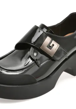 Pantofi GRYXX negri, 5662, din piele naturala lacuita imagine