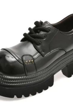 Pantofi GRYXX negri, 6912, din piele naturala imagine