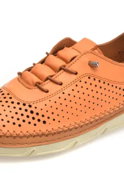Pantofi GRYXX portocalii, PM2311, din piele naturala imagine