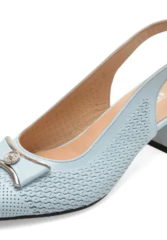 Pantofi IMAGE albastri, 6192431, din piele naturala imagine