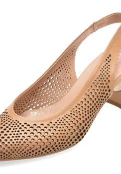 Pantofi IMAGE bej, 3510081, din piele naturala imagine