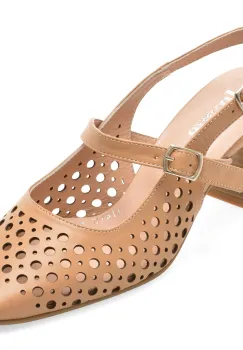 Pantofi IMAGE bej, 3510141, din piele naturala imagine