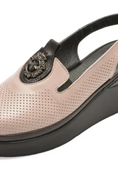 Pantofi IMAGE gri, 106242Z, din piele naturala imagine