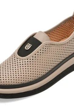 Pantofi IMAGE gri, 5503202, din piele naturala imagine