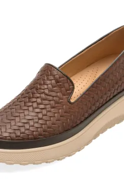 Pantofi IMAGE maro, 381133, din piele naturala imagine