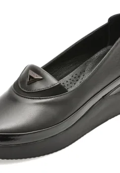 Pantofi IMAGE negri, 1069001, din piele naturala imagine