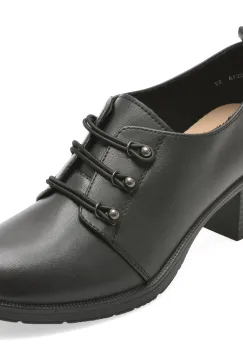 Pantofi KARISMA negri, WB60021, din piele naturala imagine