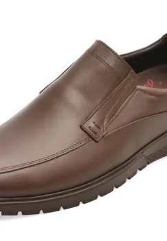 Pantofi OTTER maro, 575, din piele naturala imagine