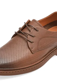 Pantofi OTTER maro, CJ60003, din piele naturala imagine