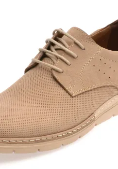 Pantofi OTTER maro, E1971, din nabuc imagine