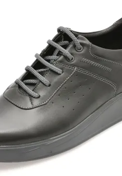 Pantofi OTTER negri, 2055273, din piele naturala imagine