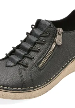 Pantofi RIEKER bleumarin, 50965, din piele naturala imagine