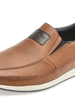 Pantofi RIEKER maro, 11962, din piele naturala imagine