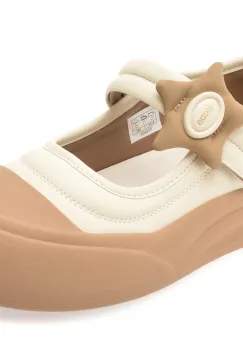 Pantofi SELECTION KIDS bej, 532202, din piele ecologica imagine