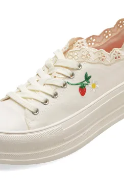 Pantofi sport ALDO albi, PICKNICK 100, din material textil imagine