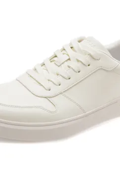 Pantofi sport ALDO albi, RETRO SNEAKER 100, din piele ecologica imagine