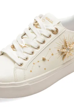 Pantofi sport ALDO albi, STARBRIGHT 100, din piele ecologica imagine