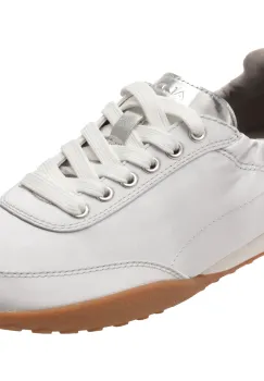 Pantofi sport ALDO argintii, BALLETSNKR 040, din material textil imagine