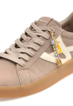 Pantofi sport ALDO gri, MTL72 SNEAKER, din piele naturala imagine