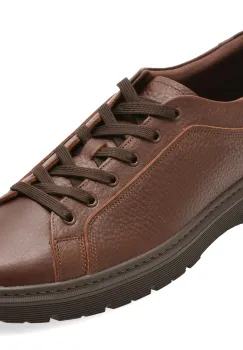 Pantofi sport ALDO maro, CITYSNEAKER 230, din piele naturala imagine