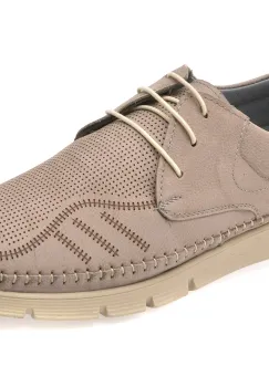 Pantofi sport BITE THE BULLET gri, OY2090, din nabuc imagine