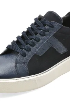 Pantofi sport BITE THE BULLET negri, WB004, din piele intoarsa imagine