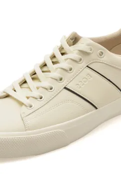 Pantofi sport BOSS bej, 2833, din piele ecologica imagine