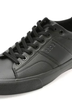 Pantofi sport BOSS negri, 2833, din piele ecologica imagine